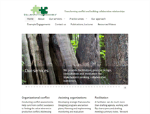 Tablet Screenshot of collaborativeprocesses.com